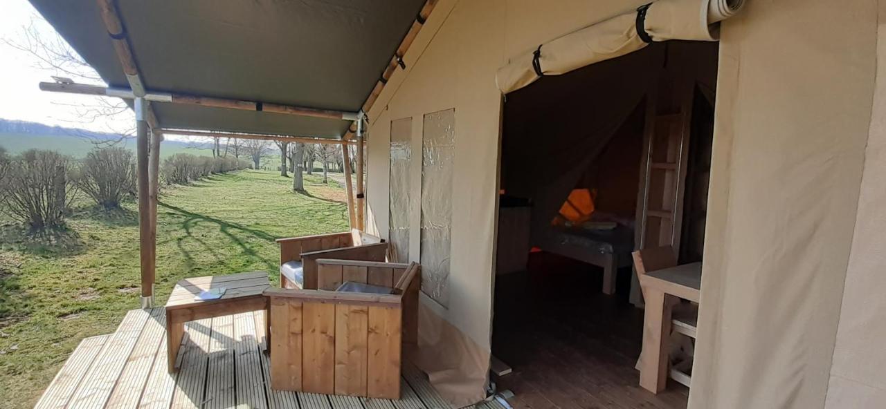 Tente Familiale Au Camping Hautoreille Bannes  ภายนอก รูปภาพ
